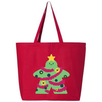 Christmas Tree Meeple 25L Jumbo Tote