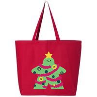 Christmas Tree Meeple 25L Jumbo Tote