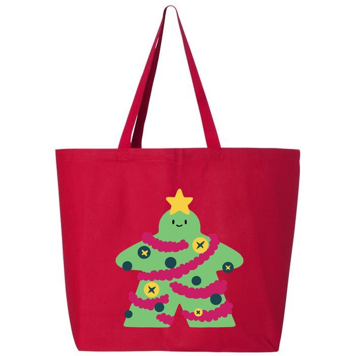 Christmas Tree Meeple 25L Jumbo Tote