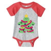 Christmas Tree Meeple Infant Baby Jersey Bodysuit