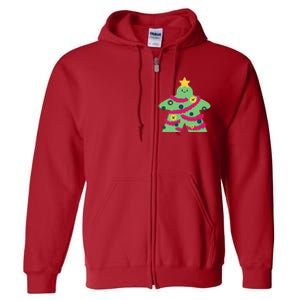 Christmas Tree Meeple Full Zip Hoodie