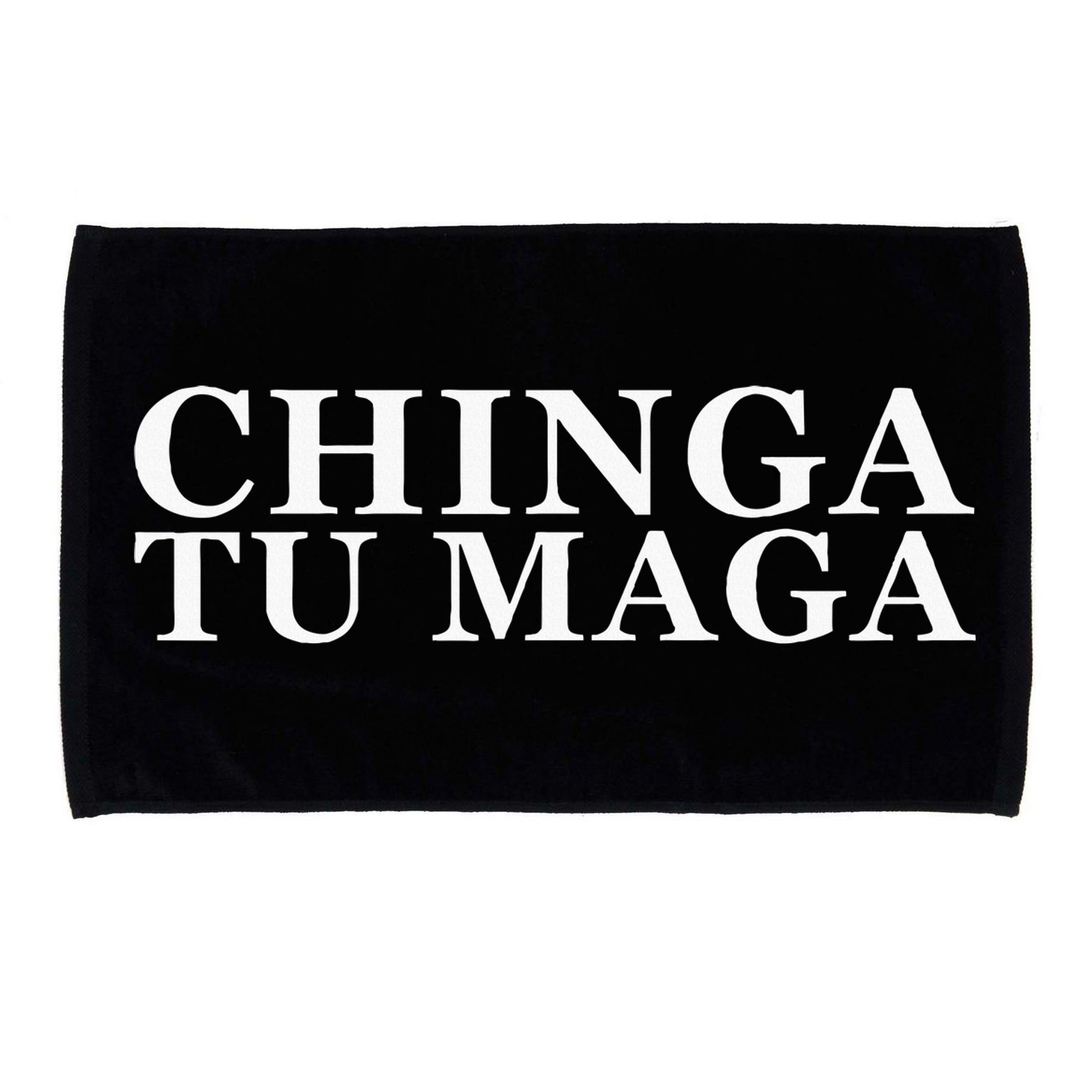 Chinga Tu Maga Anti Trump Mexican Spanish Latin Word Microfiber Hand Towel