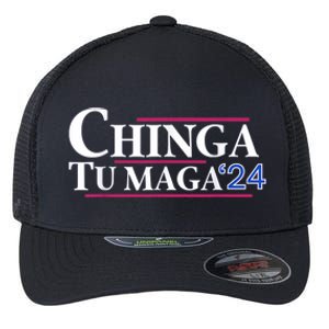 Chinga Tu Maga Flexfit Unipanel Trucker Cap