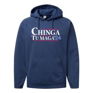 Chinga Tu Maga Performance Fleece Hoodie