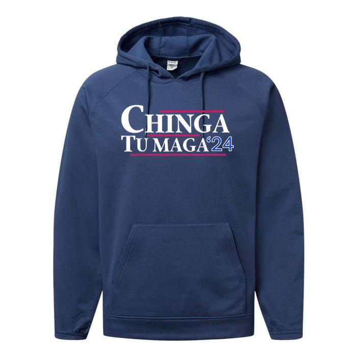 Chinga Tu Maga Performance Fleece Hoodie