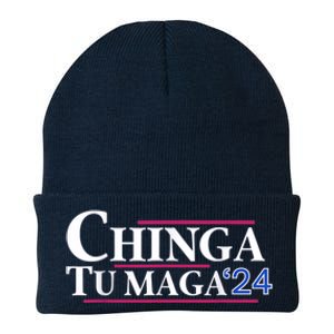 Chinga Tu Maga Knit Cap Winter Beanie