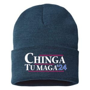 Chinga Tu Maga Sustainable Knit Beanie