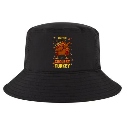 Coolest Turkey Matching Family Group Thanksgiving Party Pj Cool Comfort Performance Bucket Hat