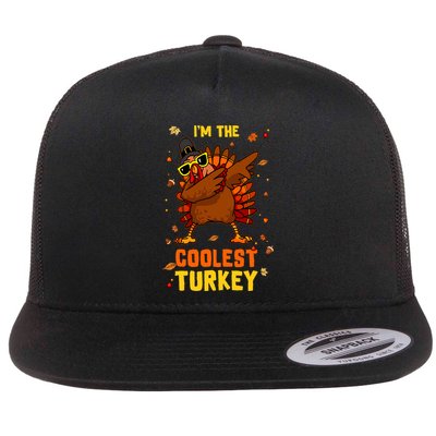 Coolest Turkey Matching Family Group Thanksgiving Party Pj Flatbill Hat