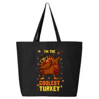 Coolest Turkey Matching Family Group Thanksgiving Party Pj 25L Jumbo Tote