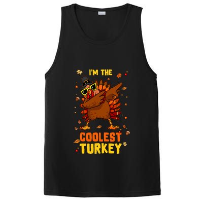 Coolest Turkey Matching Family Group Thanksgiving Party Pj PosiCharge Competitor Tank
