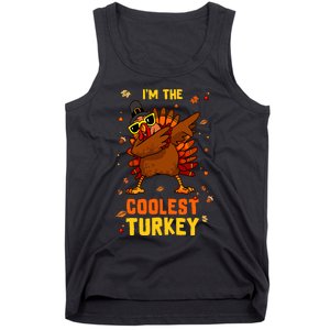 Coolest Turkey Matching Family Group Thanksgiving Party Pj Tank Top