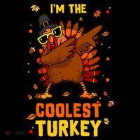 Coolest Turkey Matching Family Group Thanksgiving Party Pj Toddler T-Shirt