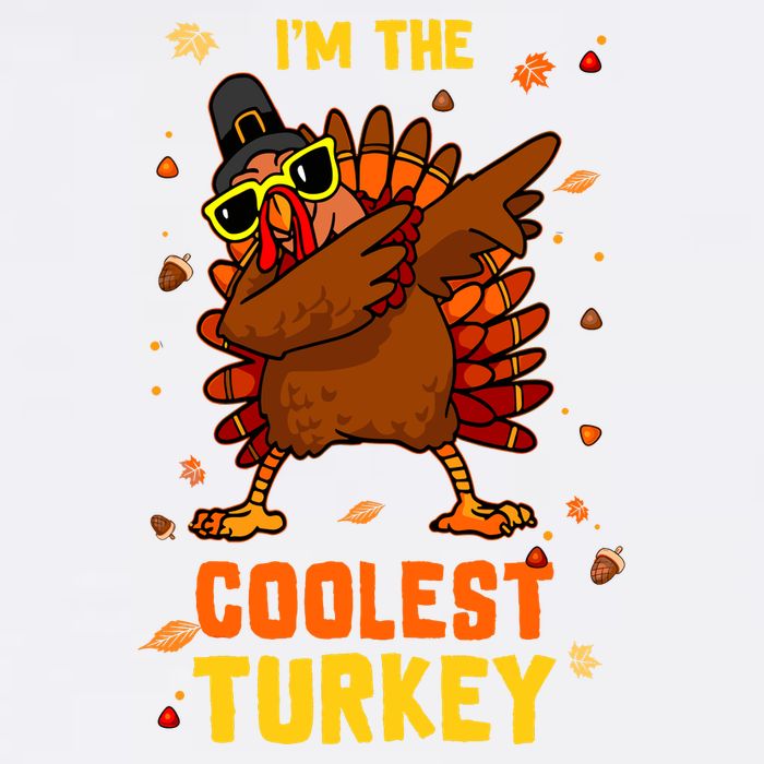 Coolest Turkey Matching Family Group Thanksgiving Party Pj Garment-Dyed Sweatshirt