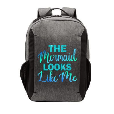 Cute The Mermaid Looks Like Me Birthday Vector Backpack