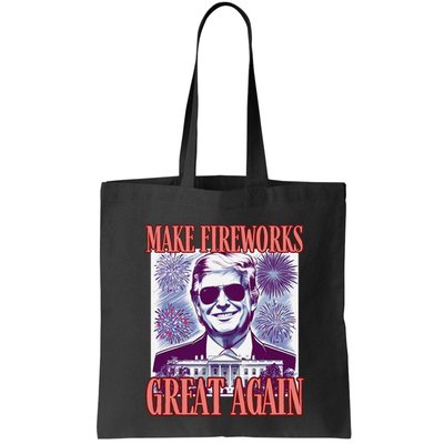 Cute Trump Make Fireworks Great Again 4th Of July 2025 Bag