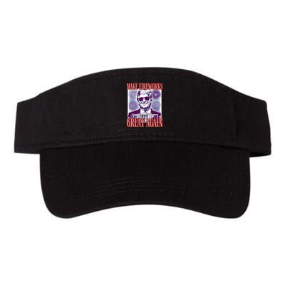 Cute Trump Make Fireworks Great Again 4th Of July 2025 Visor
