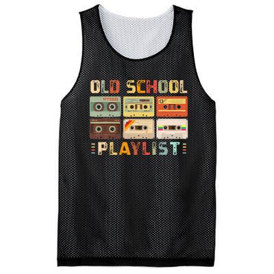 Cassette Tape Music 80s Retro Old School Playlist Mesh Reversible Basketball Jersey Tank