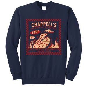 Chappell The Midwest Call Me Hot Retro Pizza Hot To Go Gift Tall Sweatshirt