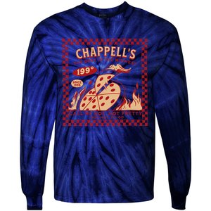 Chappell The Midwest Call Me Hot Retro Pizza Hot To Go Gift Tie-Dye Long Sleeve Shirt