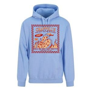 Chappell The Midwest Call Me Hot Retro Pizza Hot To Go Gift Unisex Surf Hoodie