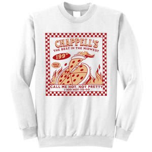 Chappell The Midwest Call Me Hot Retro Pizza Hot To Go Gift Sweatshirt