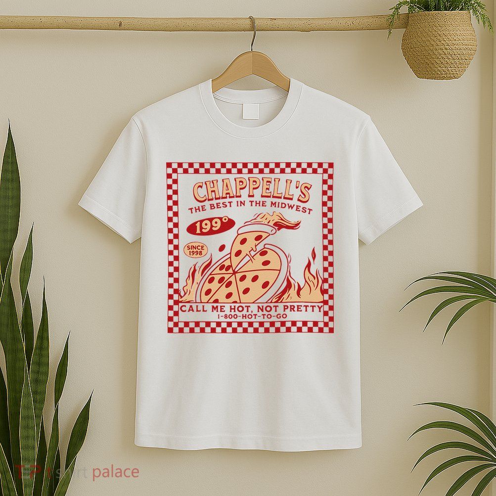 Chappell The Midwest Call Me Hot Retro Pizza Hot To Go Gift T-Shirt