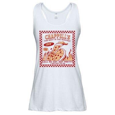 Chappell The Midwest Call Me Hot Retro Pizza Hot To Go Gift Ladies Essential Flowy Tank