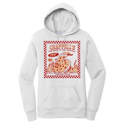 Chappell The Midwest Call Me Hot Retro Pizza Hot To Go Gift Women's Pullover Hoodie