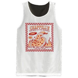 Chappell The Midwest Call Me Hot Retro Pizza Hot To Go Gift Mesh Reversible Basketball Jersey Tank