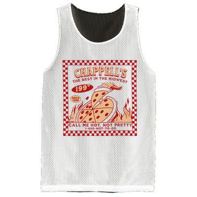 Chappell The Midwest Call Me Hot Retro Pizza Hot To Go Gift Mesh Reversible Basketball Jersey Tank