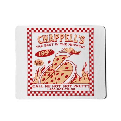 Chappell The Midwest Call Me Hot Retro Pizza Hot To Go Gift Mousepad