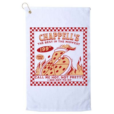 Chappell The Midwest Call Me Hot Retro Pizza Hot To Go Gift Golf Towel