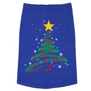 Christmas Tree Music Notes Musical Christmas Carols Songs Cute Gift Doggie Tank