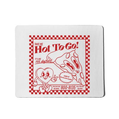 Chappell The Midwest Call Me Hot Retro Pizza Hot To Go Mousepad