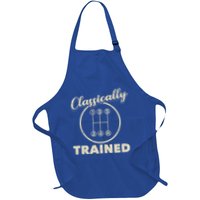 Classically Trained Mechanical Great Gift Full-Length Apron With Pockets