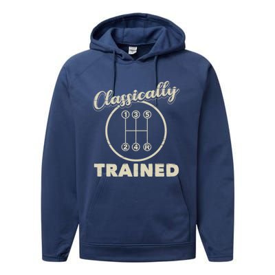 Classically Trained Mechanical Great Gift Performance Fleece Hoodie