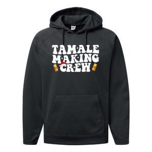 Christmas Tamale Making Crew Funny Tamale Squad Lover Food Performance Fleece Hoodie