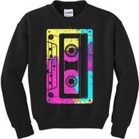 Cassette Tape Mixtape 80s And 90s Costume Kids Sweatshirt