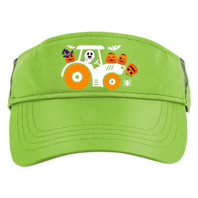 Cute Truck Monster Boo Ghosgift Funny Pumpkin Halloween Great Gift Adult Drive Performance Visor