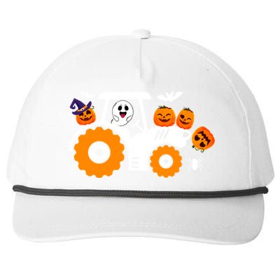 Cute Truck Monster Boo Ghosgift Funny Pumpkin Halloween Great Gift Snapback Five-Panel Rope Hat