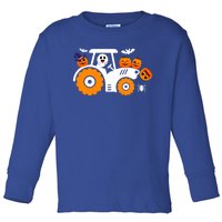 Cute Truck Monster Boo Ghosgift Funny Pumpkin Halloween Great Gift Toddler Long Sleeve Shirt