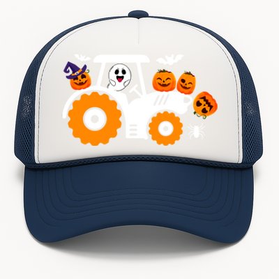 Cute Truck Monster Boo Ghosgift Funny Pumpkin Halloween Great Gift Trucker Hat