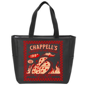 Chappell The Midwest Call Me Hot Retro Pizza Hot To Go Zip Tote Bag