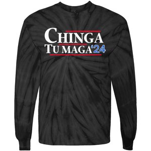 Chinga Tu Maga 24 Tie-Dye Long Sleeve Shirt