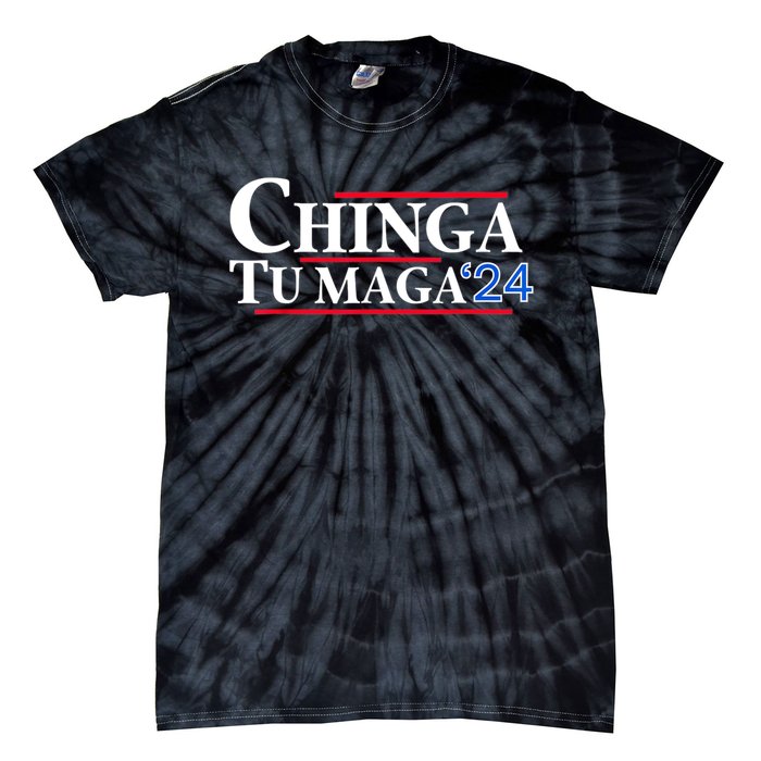 Chinga Tu Maga 24 Tie-Dye T-Shirt