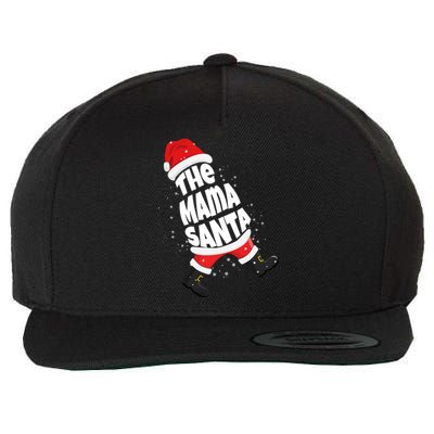 Christmas The Mama Santa Family Christmas Mama Santa Claus Gift Wool Snapback Cap