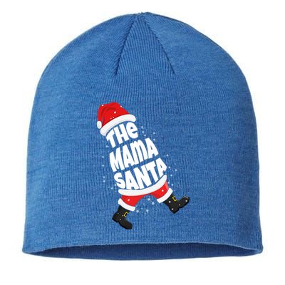 Christmas The Mama Santa Family Christmas Mama Santa Claus Gift Sustainable Beanie