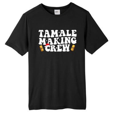 Christmas Tamale Making Crew Funny Tamali Squad Lover Food  Tall Fusion ChromaSoft Performance T-Shirt