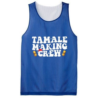 Christmas Tamale Making Crew Funny Tamali Squad Lover Food  Mesh Reversible Basketball Jersey Tank